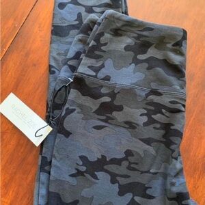 Rachel Zoe Camouflage Leggings - Black and Gray